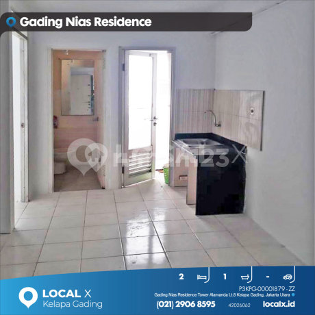 Apartemen Gading Nias Residence Tower Alamanda Lt.8 Kelapa Gading, Jakarta Utara