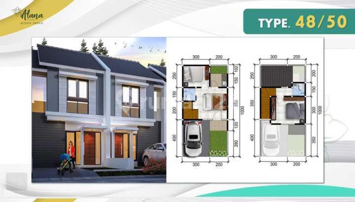 On Progress Rumah di Alana Wisma Indah 2 Bagus
