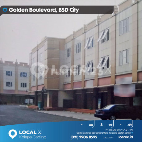 Ruko Golden Boulevard BSD Serpong Utara, Tangerang Selatan, Banten Ruko Golden Boulevard BSD Serpong Utara, Tangerang Selatan, Banten