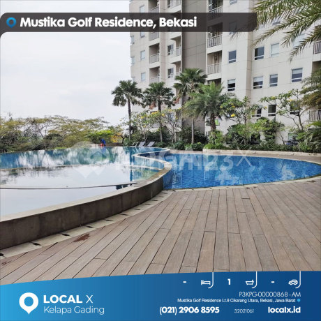 Apartemen Mustika Golf Residence Lt.9 Cikarang Utara, Bekasi, Jawa Barat