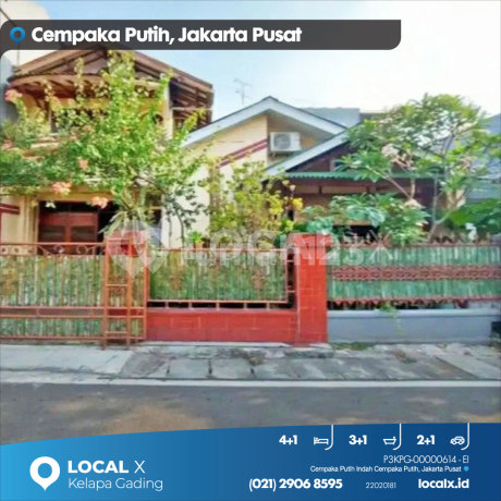 Rumah Cempaka Putih Indah Cempaka Putih, Jakarta Pusat