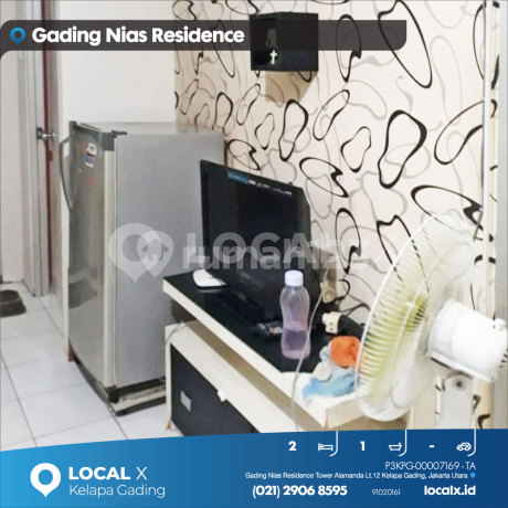 Apartemen Gading Nias Residence Tower Alamanda Lt.12 Kelapa Gading, Jakarta Utara Apartemen Gading Nias Residence Tower Alamanda Lt.12 Kelapa Gading, Jakarta Utara