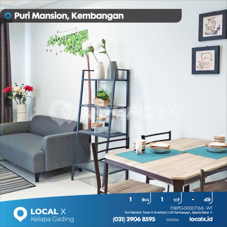 Apartemen Puri Mansion Tower A Amethyst Lt.29 Kembangan, Jakarta Barat