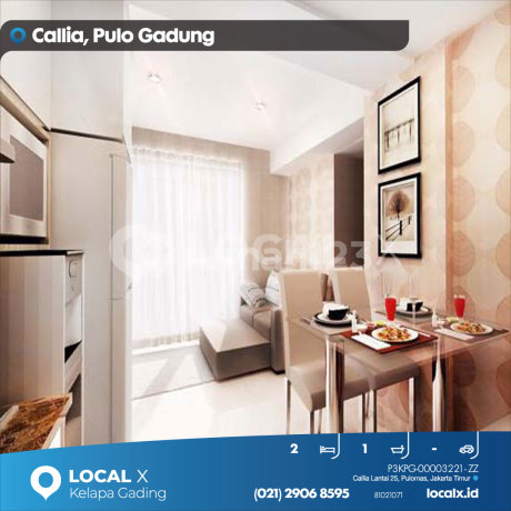 Apartemen Callia Lantai 25, Pulomas, Jakarta Timur Apartemen Callia Lantai 25, Pulomas, Jakarta Timur