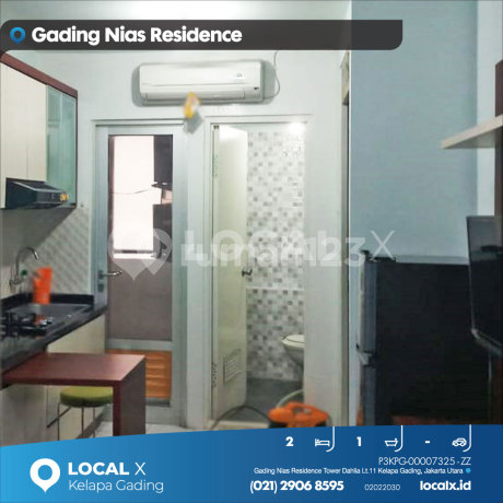 Apartemen Gading Nias Residence Tower Dahlia Lt.11 Kelapa Gading, Jakarta Utara Apartemen Gading Nias Residence Tower Dahlia Lt.11 Kelapa Gading, Jakarta Utara
