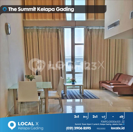 Apartemen Summit, Tower Alpen 2 Lantai 6, Kelapa Gading, Jakarta Utara