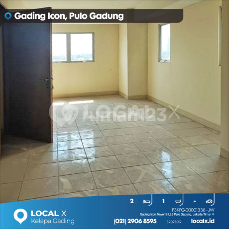 Apartemen Gading Icon Tower B Lt.8 Pulo Gadung, Jakarta Timur