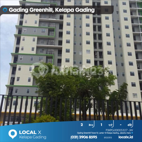 Apartemen Gading Greenhill Tower B, Lantai 18 Kelapa Gading, Jakarta Utara