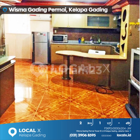 Apartemen Wisma Gading Permai Tower B Lt.9 Kelapa Gading, Jakarta Utara
