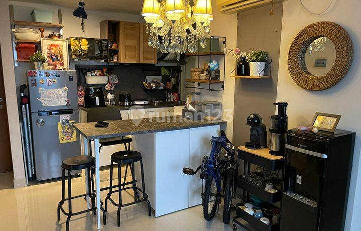 Apartemen Murah 2 BR Semi Furnish Akses Lrt Patria Park Cawang