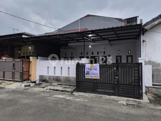 Rumah Murah bisa untuk Usaha Sudah Cor Utk 2 Lantai Harapan Indah