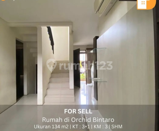 Dijual Rumah Siap Huni di Cluster Nyaman The Orchid Bintaro Dijual Rumah Siap Huni di Cluster Nyaman The Orchid Bintaro