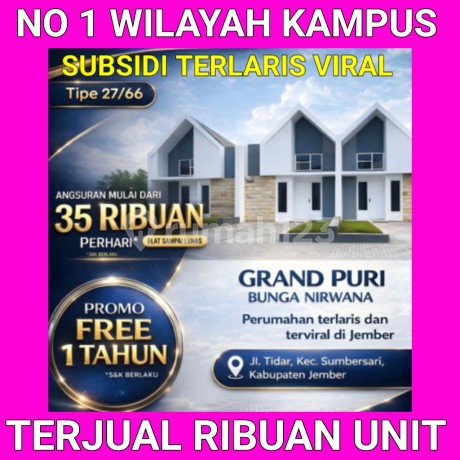 Perumahan Jember Minimalis Subsidi Viral Terlaris Perumahan Jember Minimalis Subsidi Viral Terlaris