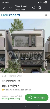 Rumah Mewah Cluster Menghadap Danau dan Pegunungan di Kota Baru Parahyangan Rumah Mewah Cluster Menghadap Danau dan Pegunungan di Kota Baru Parahyangan