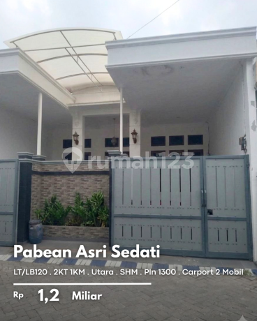 Rumah Pabean Asri Sedati, Hadap : Utara Rumah Pabean Asri Sedati, Hadap : Utara