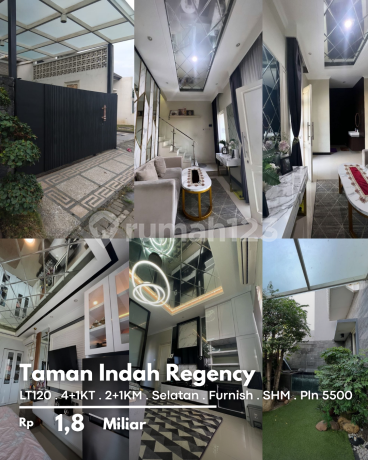 Rumah Taman Indah Regency- Fully Furnished - Security 24 Jam - Carport Rumah Taman Indah Regency- Fully Furnished - Security 24 Jam - Carport