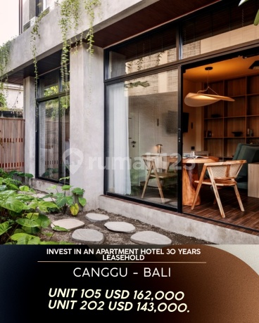 Inventment Apartment Canggu Leasehold 30 Year