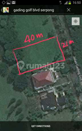 Di Jual Kavling Di Paramount Hills Golf Gading Serpong Biew Golf