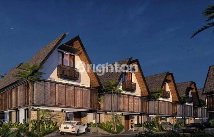 Luxury Villa 3+1bedroom Furnished Shm - Sertifikat Hak Milik Baru Di Jl Padang Linjong, Canggu Bali