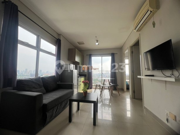 BEST VALUE! 2BR Hook Madison Park - Lokasi Prime Podomoro City, Desain Modern Minimalis & View Kota,  Fasilitas Kolam Renang, Jogging Track, Lapangan Basket, Gym, Billiard, Sky Garden, Evi Charger Station  