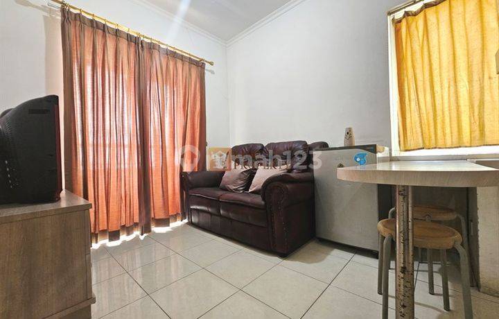 View Laut, Fasilitas Swimming Pool, Kids Playgrounds, ATM Center, Fitness Center, Garden, Jogging Track, 24 jam security & CCTV, Dijual 1 Kamar Mediterania Marina Residence Ancol Furnished
