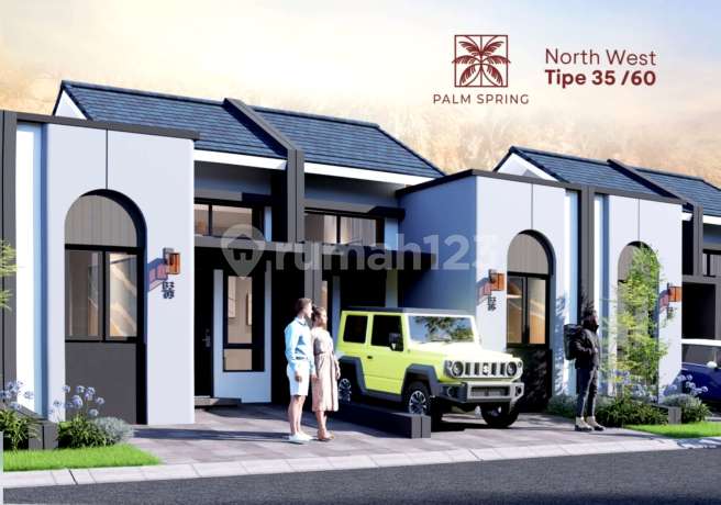Rumah Royal Spring Hertasning Makassar Type 1 Lantai