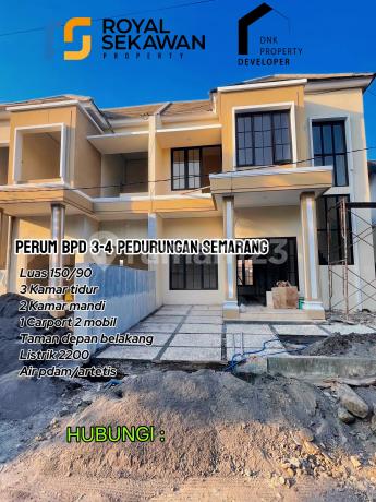 Rumah Lingkungan Elit 2 Lantai Di Majapahit Pedurungan Sangat Strategis