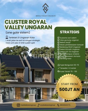 Tersedia 1 Dan 2 Lantai Di Ungaran Dekat Exit Tol Mulai 500 Jt An
