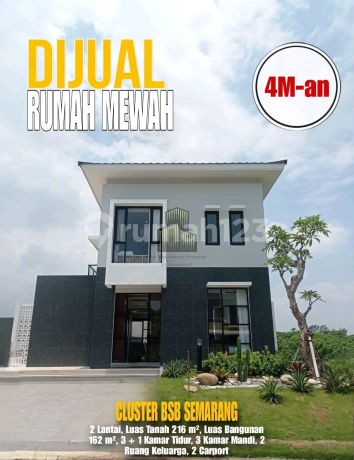 2 Lantai Plus Furnished dan Private Pool di Bsb Citraland Asri Posisi Hook