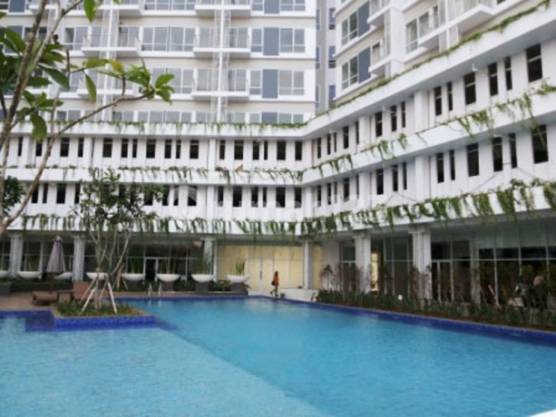 Type 2br Apartemen Altiz Bintaro Plaza Dengan View Swimming Pool