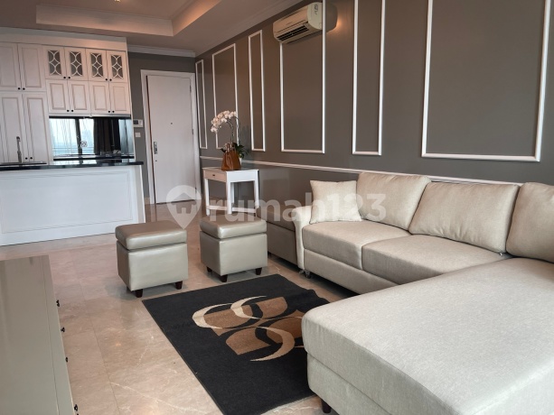 Dijual Cepat Apartemen Mewah 2+1 Bedroom di Area SCBD, Jakarta Selatan - Residence 8 Senopati