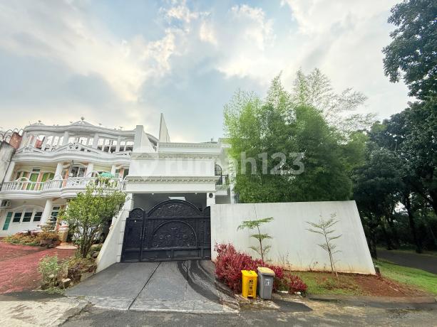 Classic European House Ready to Live In, Complete with Swimming Pool, Garden Sentul City Bogor