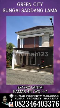 Green City B Sungai Saddang Land Area 9M X 17M Total Building Area Approximately 180 Square Meters. * 4 Bedrooms Plus 1 Maid's Bedroom. 1 Main Bedroom with Wooden Flooring and Ensuite Bathroom on Upper Floor. 2 Bedrooms on Upper Floor with 1 Bathroom. 1 Li