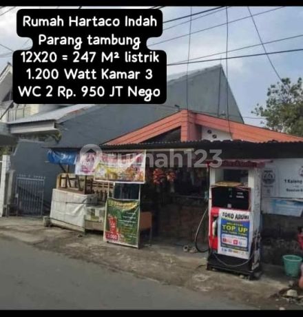 Rumah Hartaco Indah Parang Tambung 12X20 = 247 M² Listrik 1.200 Watt Kamar 3 Wc 2 Rp. 950 Jt Nego Rumah Hartaco Indah Parang Tambung 12X20 = 247 M² Listrik 1.200 Watt Kamar 3 Wc 2 Rp. 950 Jt Nego