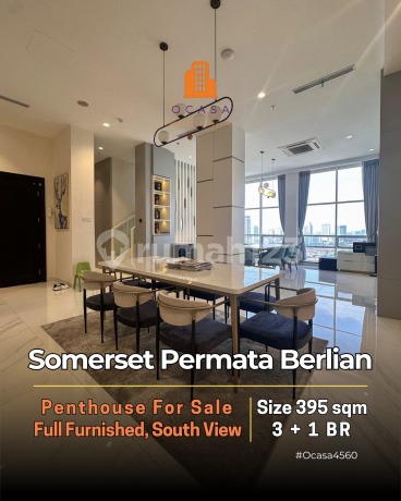 Apartment Somerset Permata Berlian Full Furnished North Tower Permata Hijau Jakarta Selatan