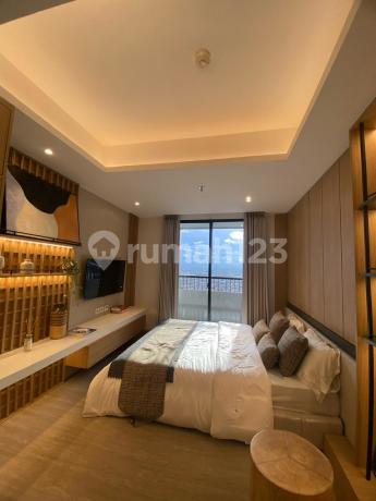 collins boulevard, apartment murah di atas mall dengan sky jogging track