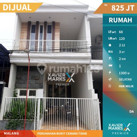 Cheapest for Sale 2-Story House in Bukit Cemara Tidar, Malang City Cheapest for Sale 2-Story House in Bukit Cemara Tidar, Malang City