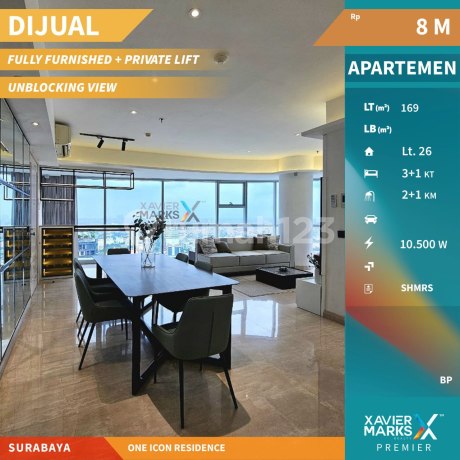 Dijual Apartemen One Icon Residence Full Furnished Kota Surabaya Dijual Apartemen One Icon Residence Full Furnished Kota Surabaya