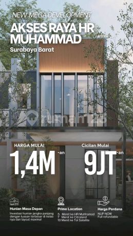 Darmo Graha Residence Rumah Dekat Hr Muhamad 1 M- An PPJB