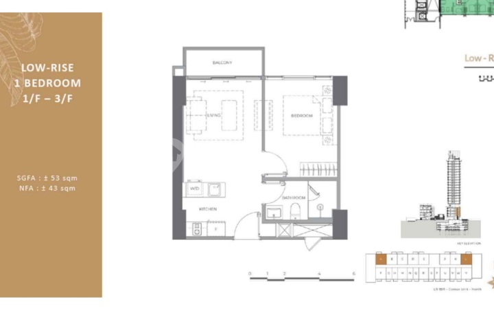 Dijual 1 BR Arumaya TB Simatupang Brand New Low Floor