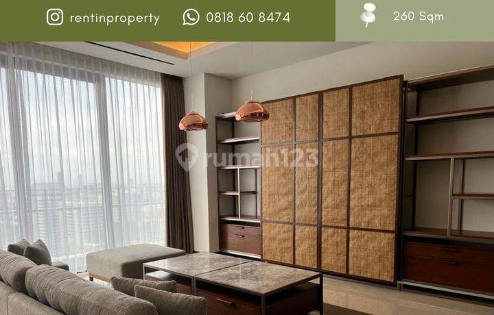 Jual Apartemen Pakubuwono Menteng 3 Bedroom Fully Furnished