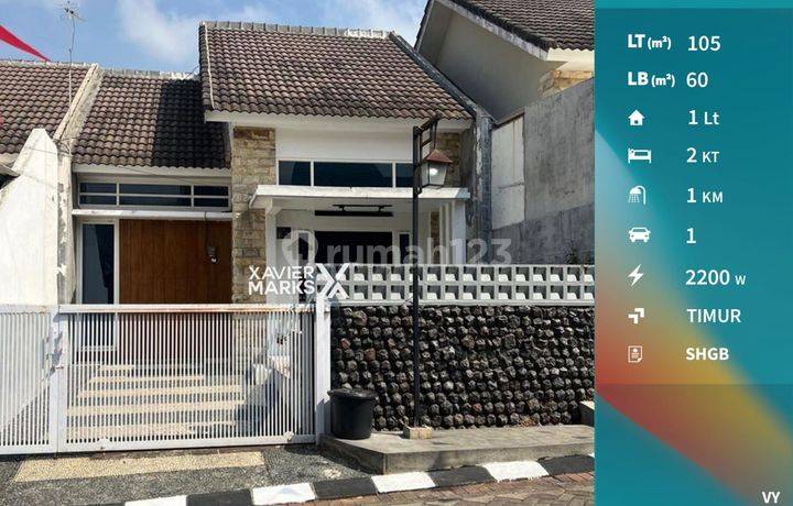Rumah Dekat Kampus UMM di Villa Bukit Tidar Malang