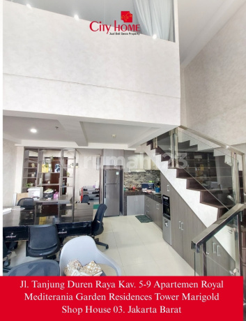 Disewakan Cepat Apartemen Neo Soho Tipe Mezanin, Luas 102,6M2, Jakarta Barat