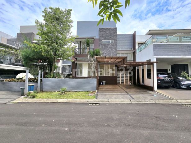 Rumah Modern Area Eksklusif Bintaro Siap Huni Terawat Jual Cepat