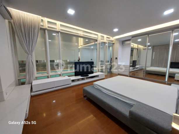 Rumah Mewah Garden House PIK view danau full marmer