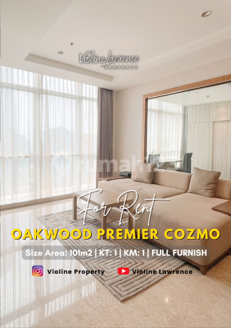 Disewakan Apartemen Oakwood Premier Cozmo 1 Bedroom Full Furnish Disewakan Apartemen Oakwood Premier Cozmo 1 Bedroom Full Furnish