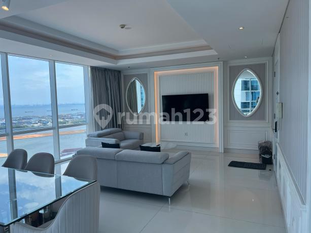Apartemen Regatta Pantai Mutiara Pluit 3 Bedroom Furnish Seaview