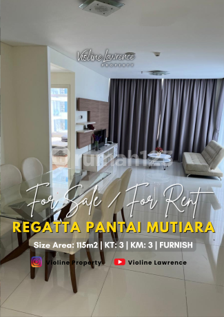 Termurah Apartemen Regatta Pantau Mutiara 2 Bedroom Furnish
