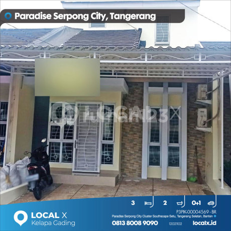 Rumah Paradise Serpong City Cluster Southscape Setu, Tangerang Selatan, Banten Rumah Paradise Serpong City Cluster Southscape Setu, Tangerang Selatan, Banten