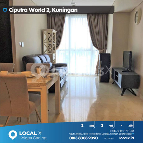 Apartemen Ciputra World 2, Tower The Residence, Lantai 22, Kuningan, Jakarta Selatan Apartemen Ciputra World 2, Tower The Residence, Lantai 22, Kuningan, Jakarta Selatan